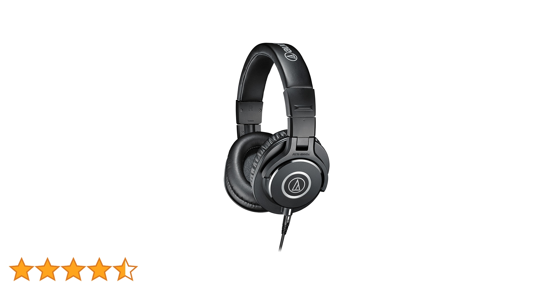 オーディオテクニカ ATH-M40x プロフェッショナルモニターヘッドホン ATH-M40x｜ヘッドホン：ワイヤードヘッドホン｜オーディオテクニカ